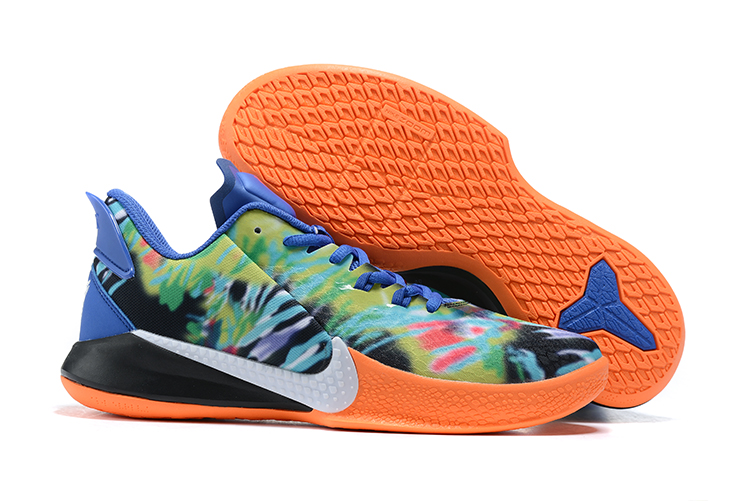 2020 Nike Mamba Focus EP Kobe Blue Green Colorful Orange Shoes